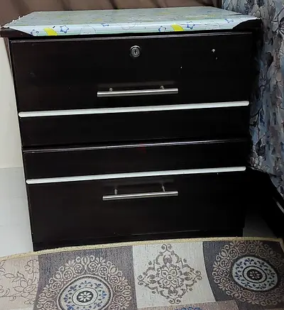 2 Stylish 2-Drawer Nightstand for Your Bedroom