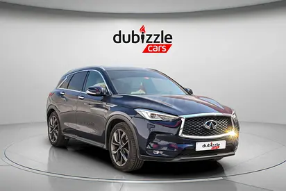 AED 973/month | 2021 Infiniti QX50  | GCC Specs | Ref#383318