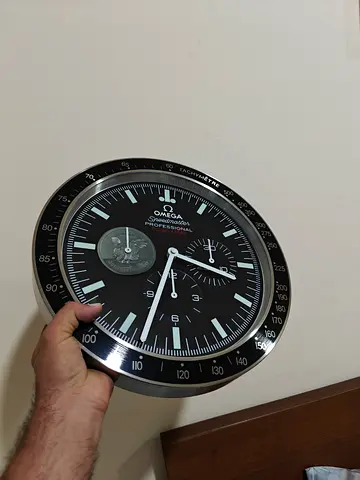 Wall clock omega