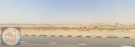 For sale in Sharjah, Muzairah area, residential land with an area of 2800 square feet on a 15-meter