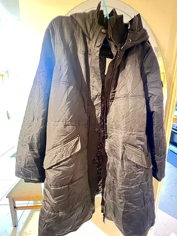 Original versace jacket with hoodie