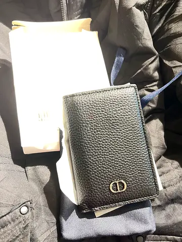 Complimentary dior card case