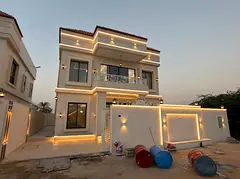 Luxury classic villa in Al Zahia - elegance of details and splendor of design