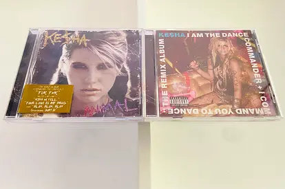 2 Kesha Music CD’s