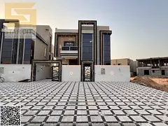 🏡 Luxury Villa for Sale in Al Zahia – Ajman | 5 Master Bedrooms + Roof | Central A/C | Registra