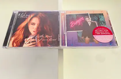 2 Miley Cyrus Music CD’s