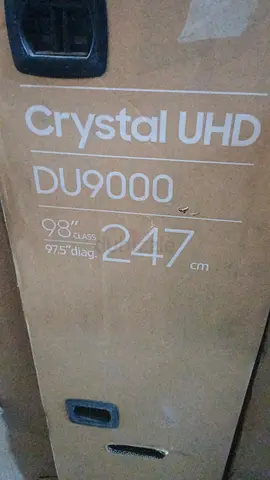 Samsung 98 Inch Crystal UHD DU9000 4K Smart TV (2024)