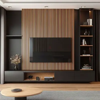 Stylish Modern Entertainment Center for Your Living Room