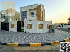 🏡 Corner Luxury Villa for Sale in Al Zahia – Ajman | 4 Master Bedrooms + Majlis + Living Room +