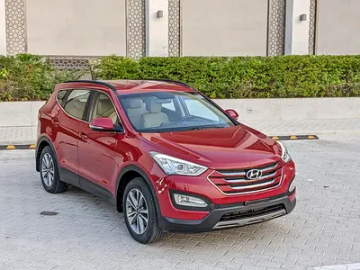 Hyundai Santa Fe 2016 GCC Mint Condition With Beige Interior Super 7 Seater Family SUV