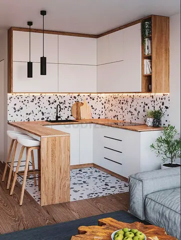 Stylish Modern Kitchen with Elegant Design