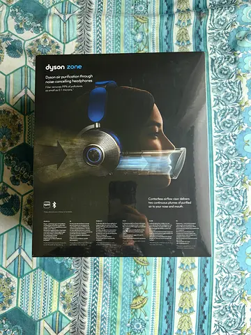 Dyson zone headphones with detachable air purifier