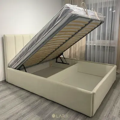 Stylish and Functional Bed with Storage