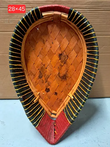 Beautifully Crafted Traditional Basket - Unique Collectible