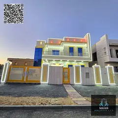 Luxury 7BR Villa with Swimming Pool &amp; Central AC | Prime Location | Ajman | AED 4M