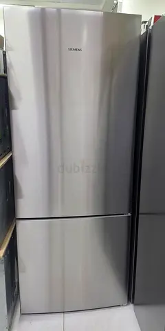 Siemens New Model Fridge Bottom Freezer Steel annd Steel Like New