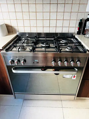 Candy 90X60cm 5 Burners Freestanding Gas Cooker Stove  With Gas Oven RGG95XLPG One Year Warranty