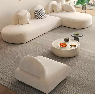 Modern and Chic Sofa Set with Coffee Table
