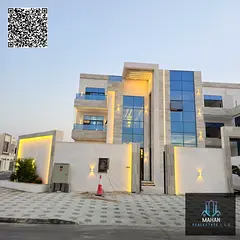 Ultra-Luxury 6BR Corner Villa with Pool &amp; Lift | Al Helio 02 Ajman | 5,000 sq.ft Built-up