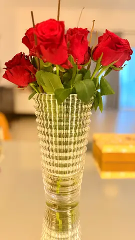 Crystal - Flower Vase