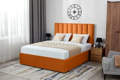 Queen size bed and mattress