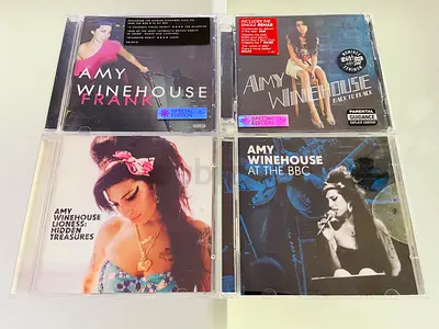 4 Amy Winehouse Music CD’s
