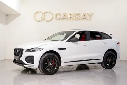 AED 2334 PM | JAGUAR F PACE R DYNAMIC 2022 | UNDER AGENCY WARRANTY  SERVICE CONTRACT SEPT 2027| GCC
