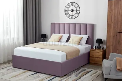 King size bed frame with medical mattress