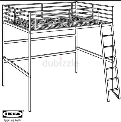 IKEA Loft Bed single size 90x200 cm