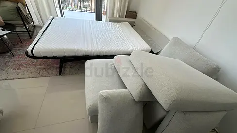 As Like new Condition Ikea vimle L Shape Bed with Storage