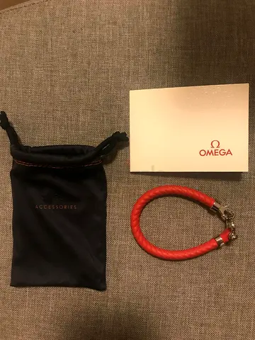 Stylish Omega Bracelet with Pouch and Card