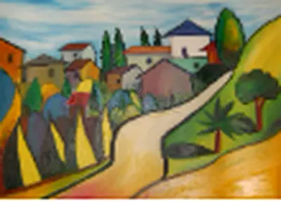 The Road to Sunday Painting