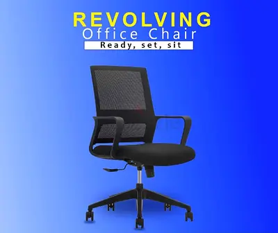 Medium back staff chair