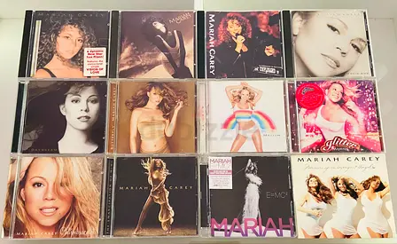 12 Mariah Carey Music CD’s