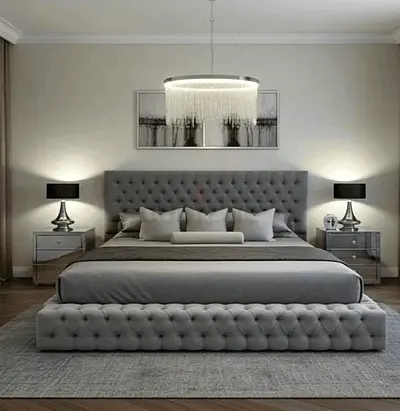 Upfront Ambassador Bed Frame – Luxury Upholstered Bed with Storage Options