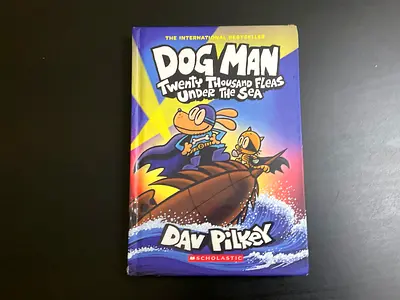 Dive into Adventure with Dog Man: Twenty Thousand Fleas Under the Sea! (Price Negotiable)