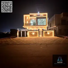🏡 Modern G+1 Villa with Rooftop for Sale in Al Helio 2 – Ajman (Including Registration Fees)