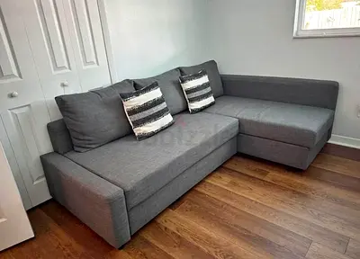 L shape sofa bed with storage)