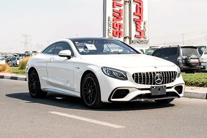 Mercedes Benz S63 COUPE AMG •Year 2018•Only 37,000Km Done