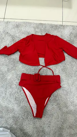 Red bikini M