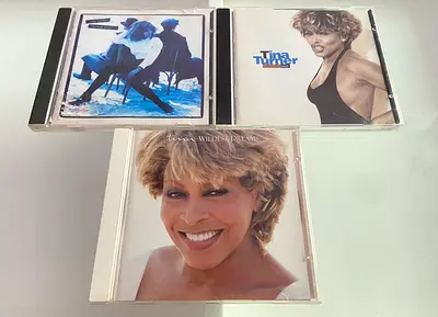 3 Tina Turner Music CD’s