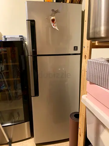 Whirlpool Double Doors Refrigerator 452L,  Top Freezer Down Fridge WTM452RSS, FREE DELIVERY +WARRANT