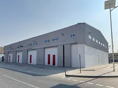 For sale: A warehouse in the Sajaa area, approximately 26,000 square feet. Property income: 900,000