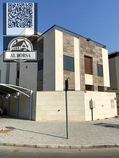 Villa for rent in Ajman Al Yasmeen on the corner of two streets, beautiful location, payment facilit