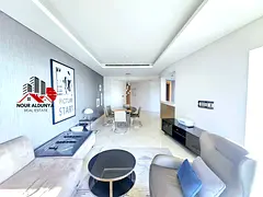 FULLY FURNISHED - BURJ KHALIFA VIEW - SPACIOUS 2BHK + MASTER BEDROOM + GYM SWIMMING POOL + CAR PARKI