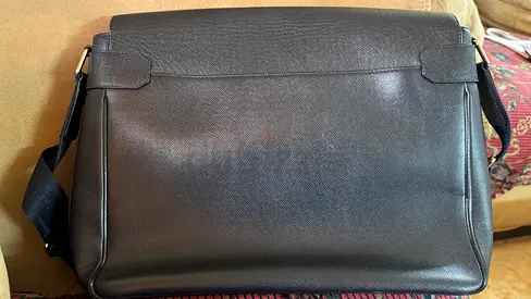 Louis Vuitton Shoulder Men Messenger Bag (Black)