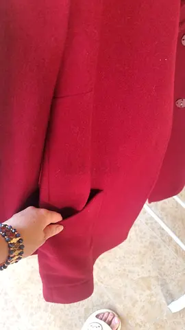 Brand United Colors of Benetton Burgundy cold weather long Coat