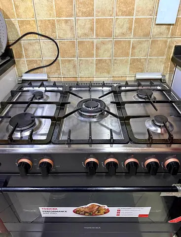Toshiba TBA-36LMG5G089KS, Gas Cooker, 90cm, Charcoal Grey | FREE DELEVIRY | INSTALLATION