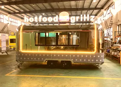 Brand new 5 meter truck | Fully equipped | Ready to start Buissness عربة طعام جديدة مجهزة | ه متر