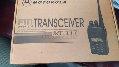 2 Piece_Motorola MT-777 Transceiver - Ultimate Communication